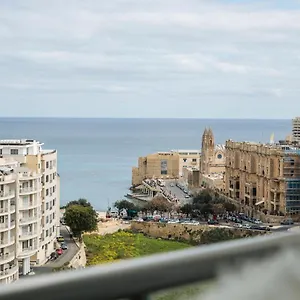 Sea View 2 Bedrooms 2 Bathrooms, 2 Minutes Away From The Sea Apartament St. Julian's